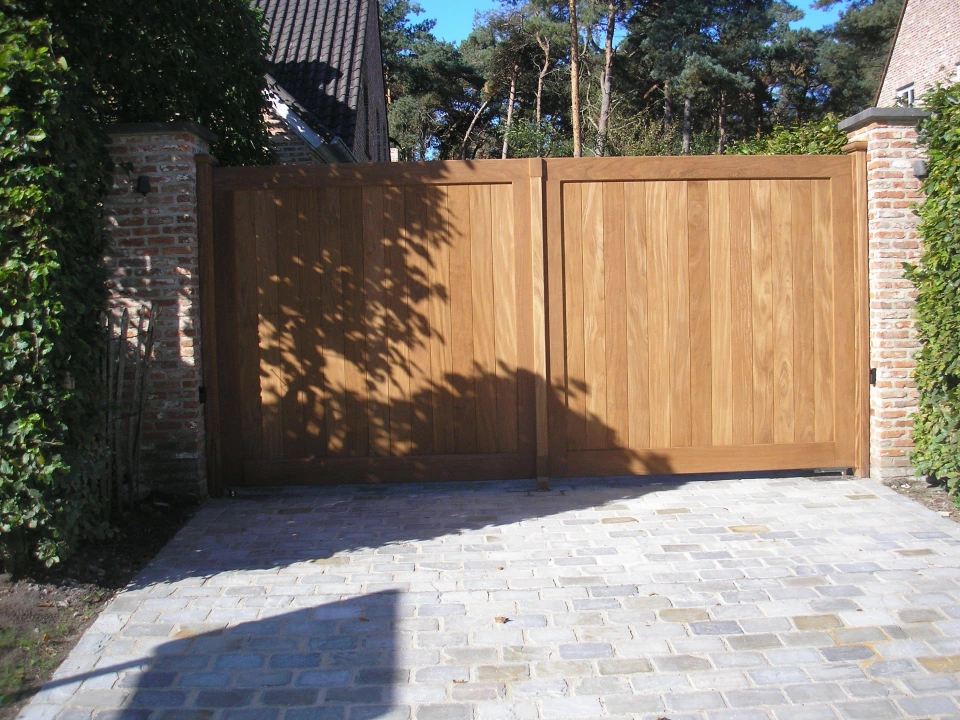 Afrormosia Houten Poort Lommel