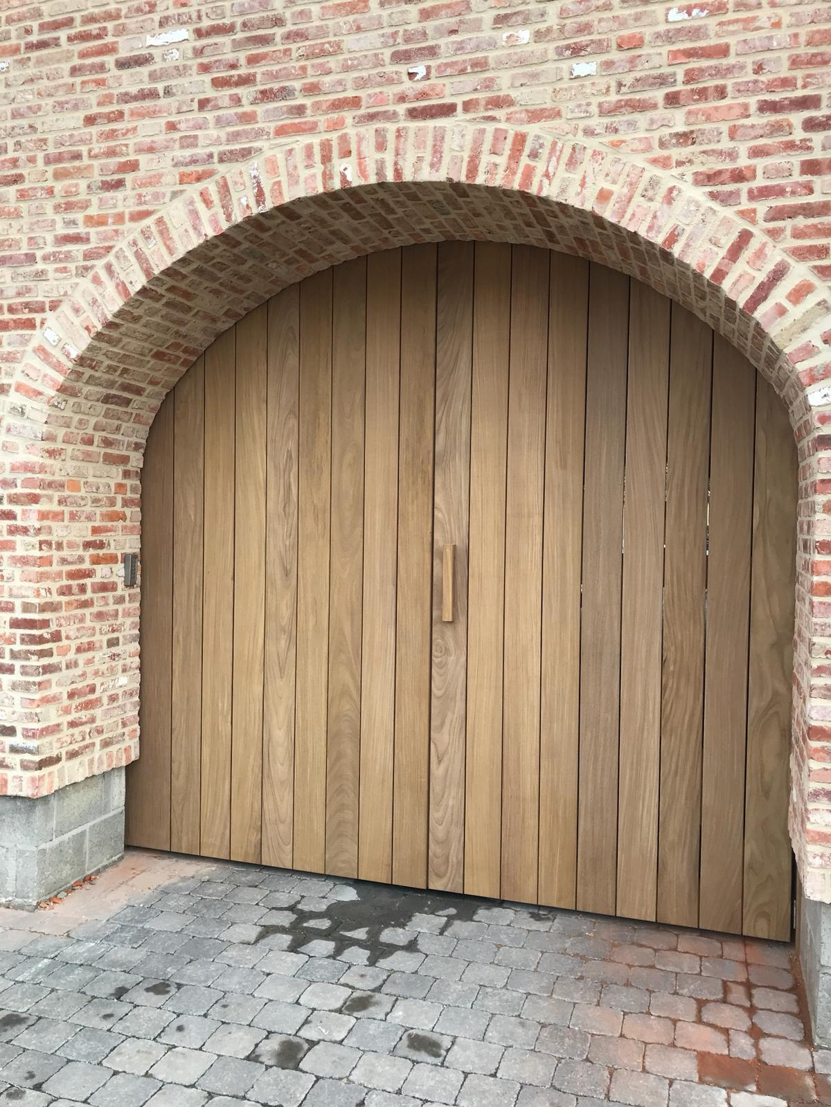 Houten Poort Doorgang Oud Turnhout