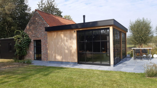 Tuinkamer Met Stalen Ramen 1 1