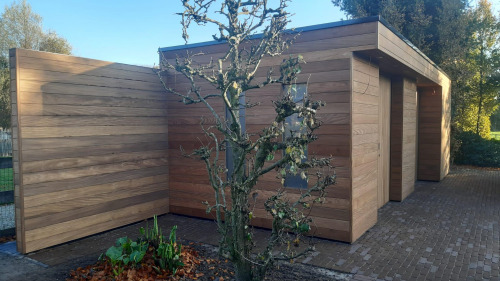 Bijgebouw In Afrormosia 1 1