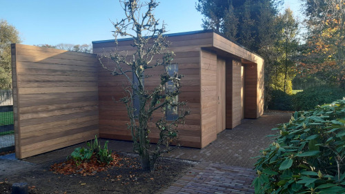 Bijgebouw In Afrormosia 1 2