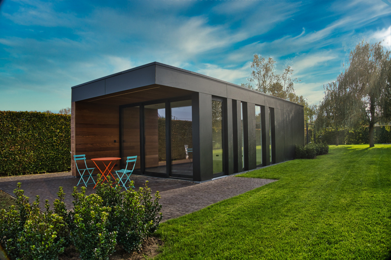 Bijgebouw Modern Zwart