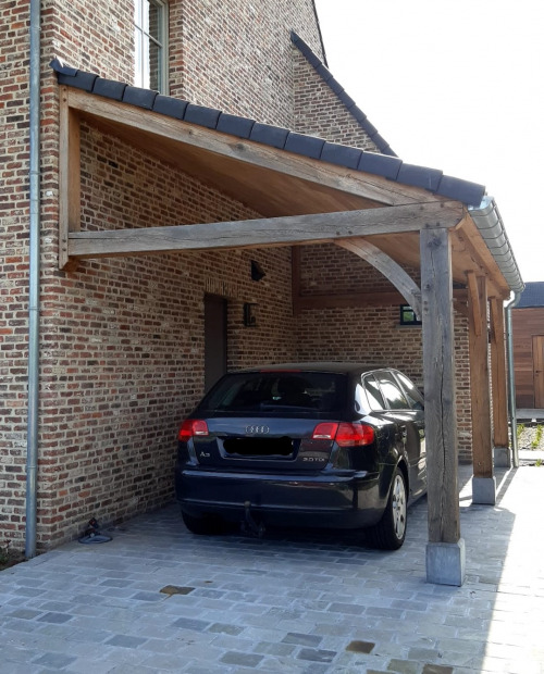 Inkedlandelijke Eiken Carport 1 2