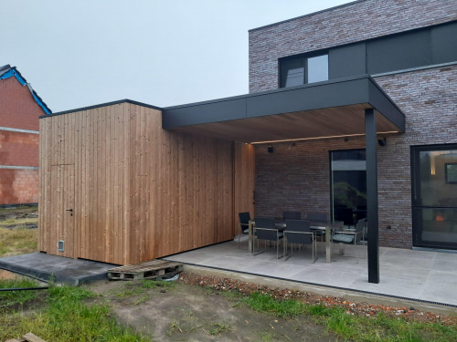Modern Carport Met Terrasoverkapping1 5