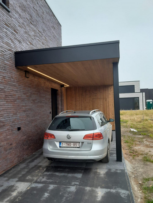 Modern Carport Met Terrasoverkapping1 2