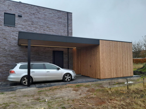 Modern Carport Met Terrasoverkapping1 7