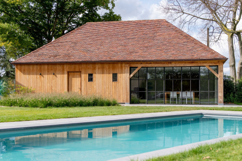 Landelijk Bijgebouw Met Zwembad Kasterlee