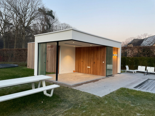 Poolhouse Met Crepi Afwerking Brasschaat 4