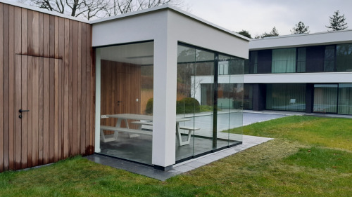 Poolhouse Met Crepi Afwerking Brasschaat 5
