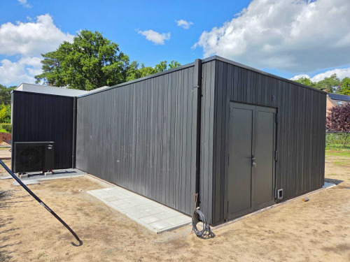 Poolhouse Met Aluminium En Schuiframen 3