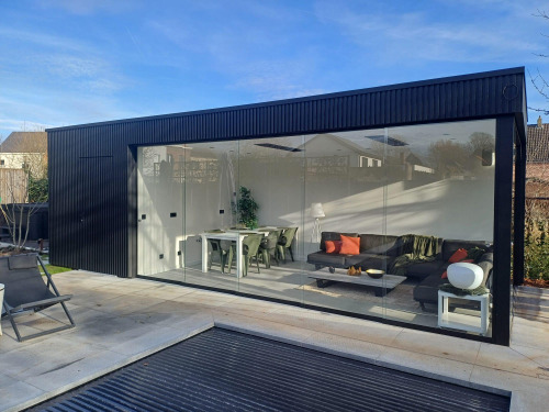 Modern Bijgebouw Met Mato Aluminium Profiel 9