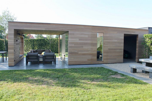 Modern Houten Bijgebouw 1
