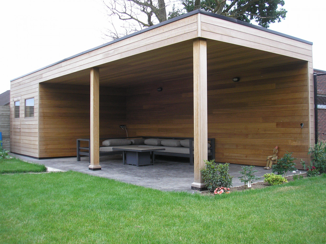 Bijgebouw Met Zitruimte