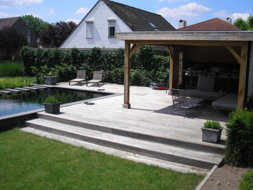 Terras Bij Terrasoverkapping