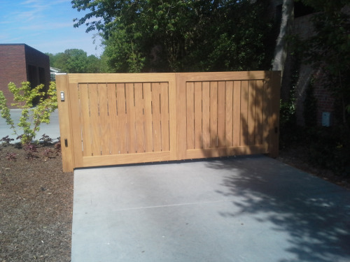 Strakke Houten Poort