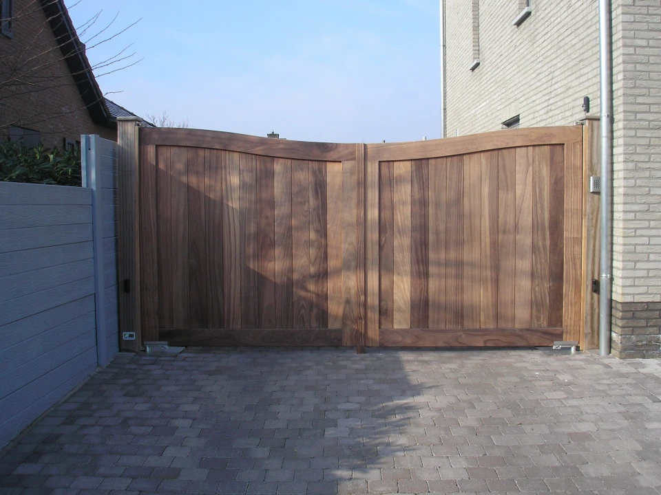 Houten Poort Model 2